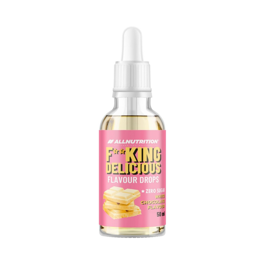 ALLNUTRITION FITKING DELICIOUS FLAVOUR DROPS WHITE CHOCOLATE - 50 ML