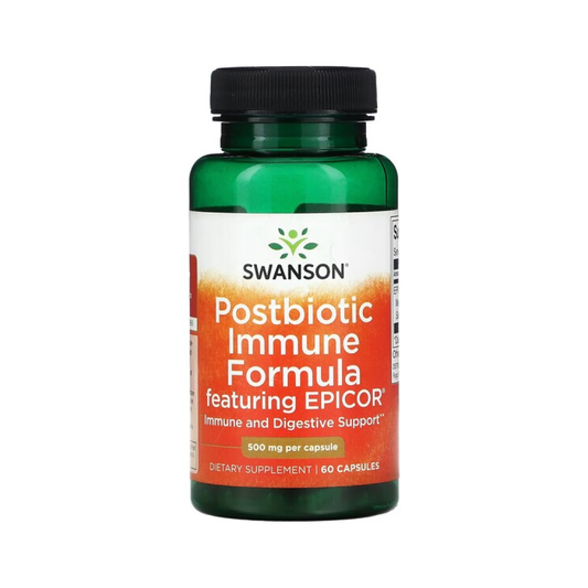 SWANSON POSTBIOTIC IMMUNE FORMULA FEATURING EPICOR - 60 CAPS