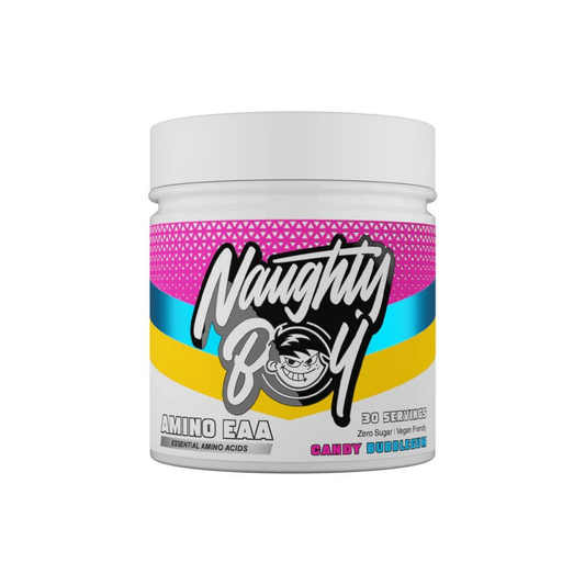 NAUGHTY BOY AMINO EAA CANDY BUBBLEGUM - 345 GRAMS