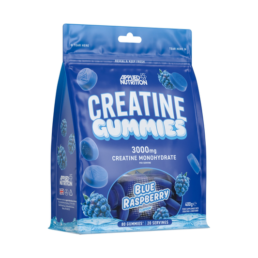 APPLIED NUTRITION CREATINE GUMMIES BLUE RASPBERRY - 80 GUMMIES