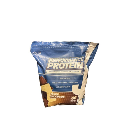 TRAINED BY JP PERFORMANCE PROTEIN TRIPLE CHOCOLATE - 2000 GRAMS