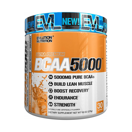 EVLUTION NUTRITION BCAA 5000 BLUE RAZ - 240 GRAMS