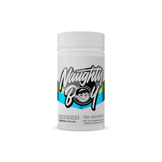 NAUGHTY BOY CREATINE CAPSULES - 120 CAPS