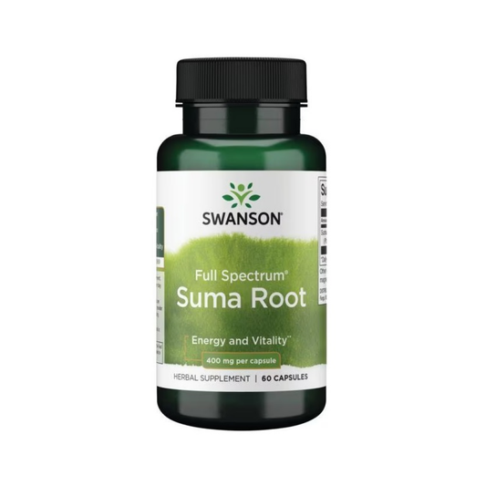 SWANSON FULL SPECTRUM SUMA ROOT 400MG - 60 CAPS