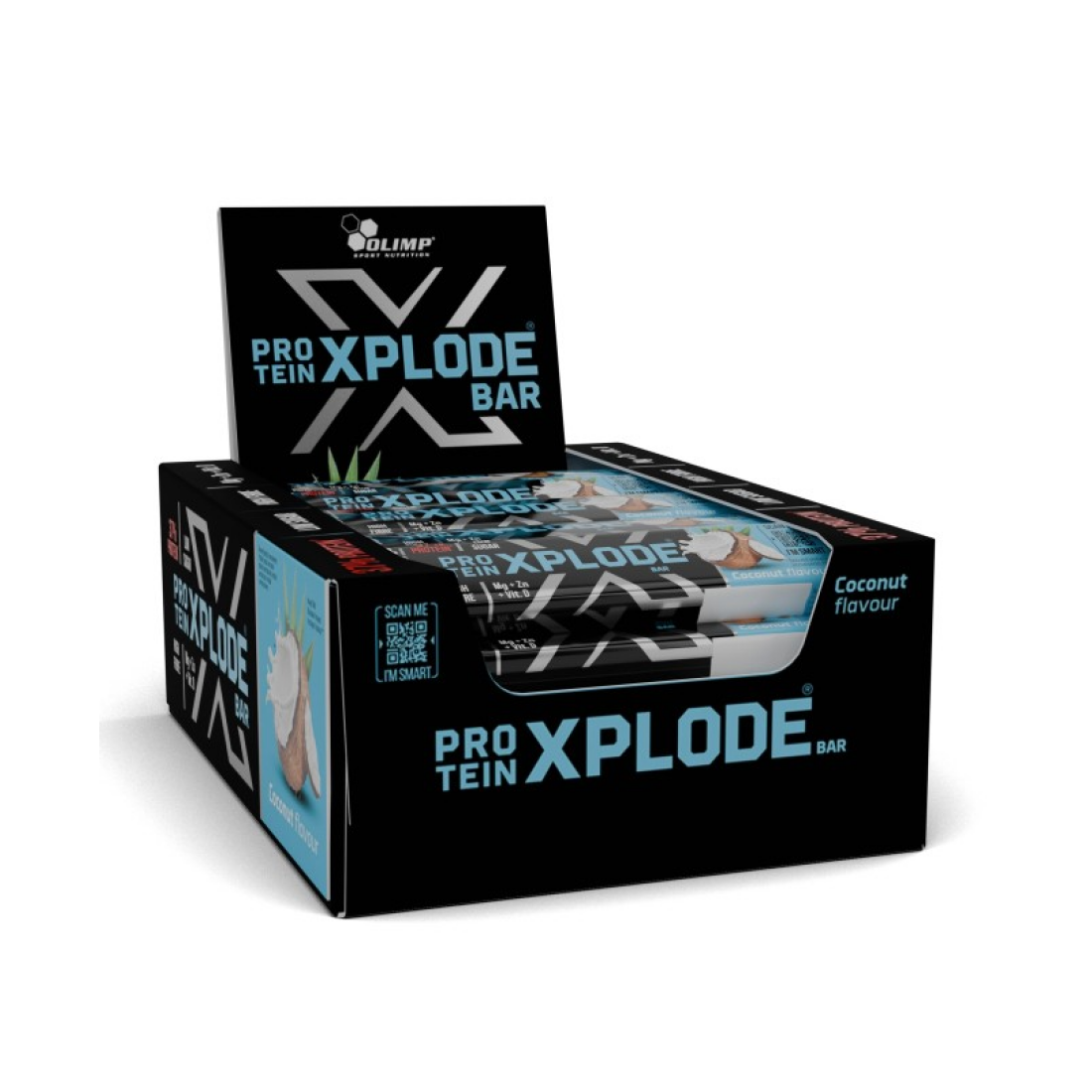 OLIMP NUTRITION PROTEIN XPLODE BAR COCONUT - 25 X 40G