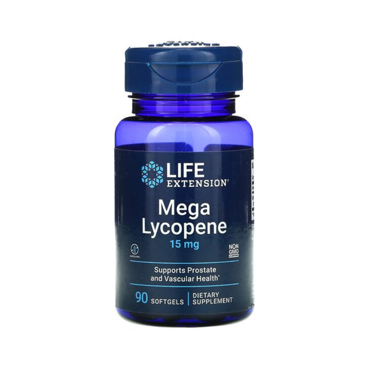 LIFE EXTENSION MEGA LYCOPENE 15MG - 90 SOFTGELS