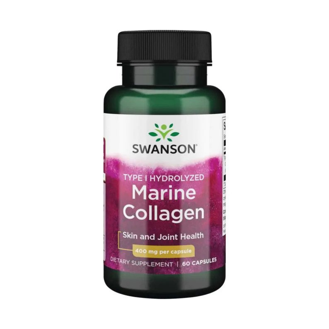 SWANSON TYPE I HYDROLYZED MARINE COLLAGEN - 60 CAPS
