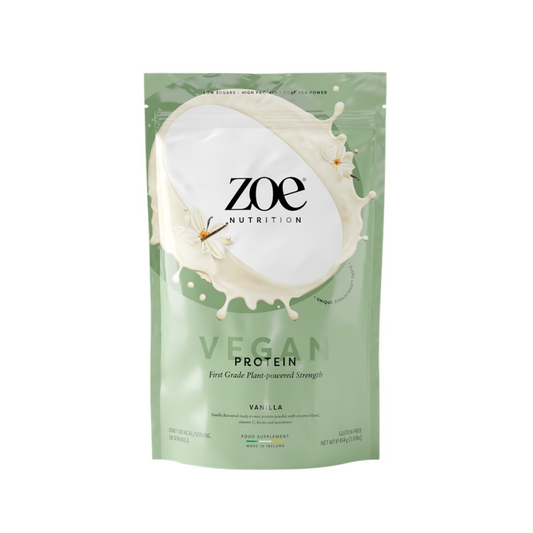 ZOE NUTRITION VEGAN PROTEIN VANILLA MADAGASCAR - 454 GRAMS