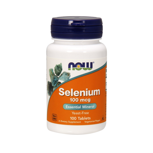 NOW FOODS SELENIUM 100MCG - 100 TABLETS