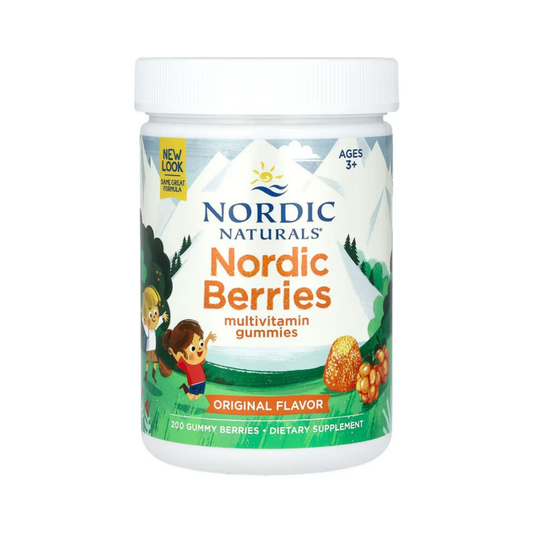 NORDIC NATURALS NORDIC BERRIES MULTIVITAMIN ORIGINAL FLAVOR - 200 GUMMY BERRIES