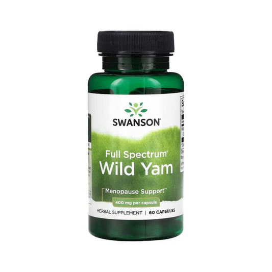 SWANSON FULL SPECTRUM WILD YAM 400MG - 60 CAPS
