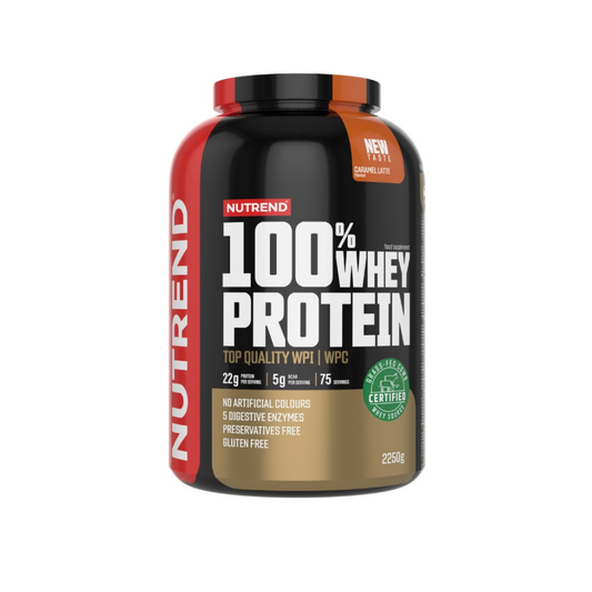 NUTREND 100% WHEY PROTEIN CARAMEL LATTE - 2250 GRAMS