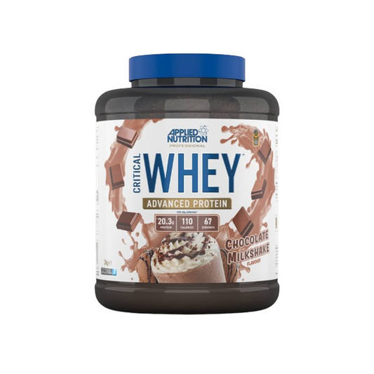 APPLIED NUTRITION CRITICAL WHEY CHOCOLATE MILKSHAKE - 2000 GRAMS