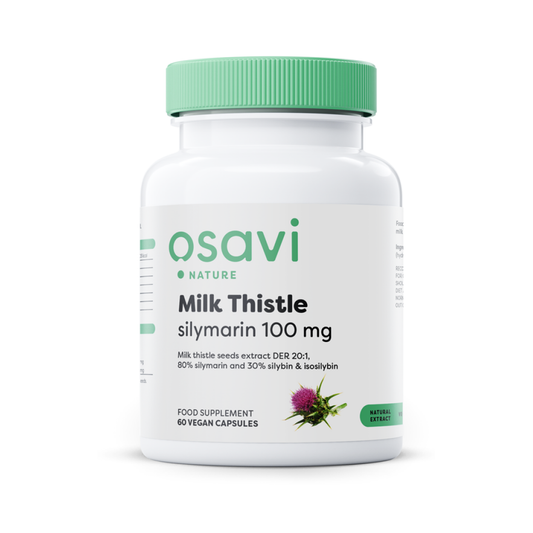 OSAVI MILK THISTLE SILYMARIN 100MG - 60 VEGAN CAPS