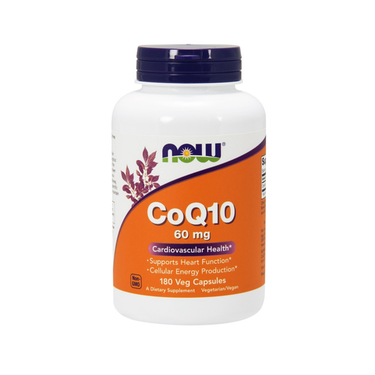 NOW FOODS COQ10 60MG - 180 VCAPS