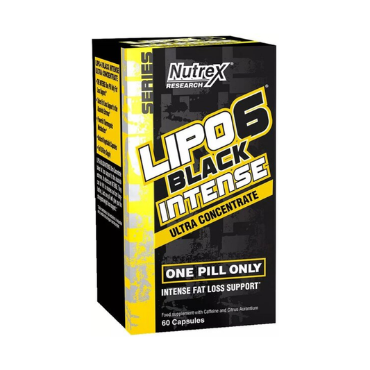 NUTREX LIPO-6 BLACK INTENSE ULTRA CONCENTRATE - 60 CAPS
