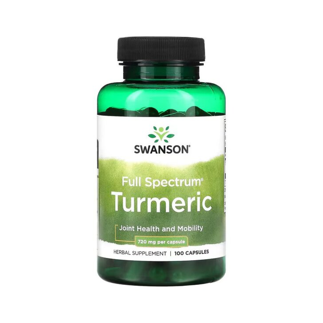 SWANSON FULL SPECTRUM TURMERIC 720MG - 100 CAPS