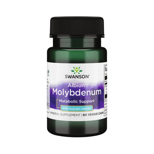 SWANSON ALBION MOLYBDENUM 400MCG - 60 VCAPS
