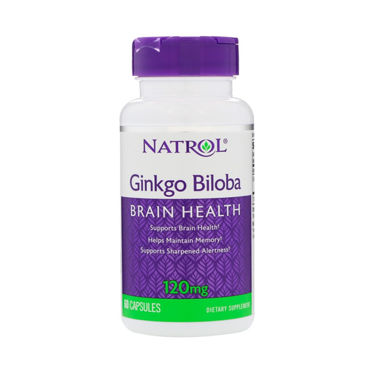 NATROL GINKGO BILOBA 120MG - 60 CAPS