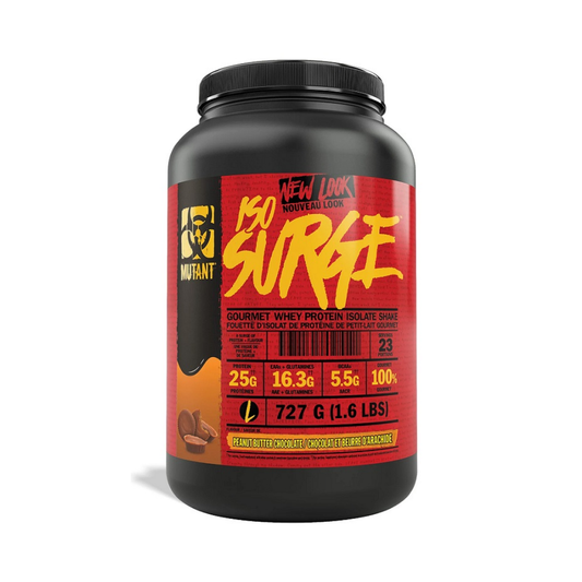 MUTANT ISO SURGE PEANUT BUTTER CHOCOLATE - 727 GRAMS