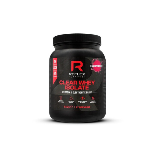 REFLEX NUTRITION CLEAR WHEY ISOLATE RASPBERRY - 510 GRAMS