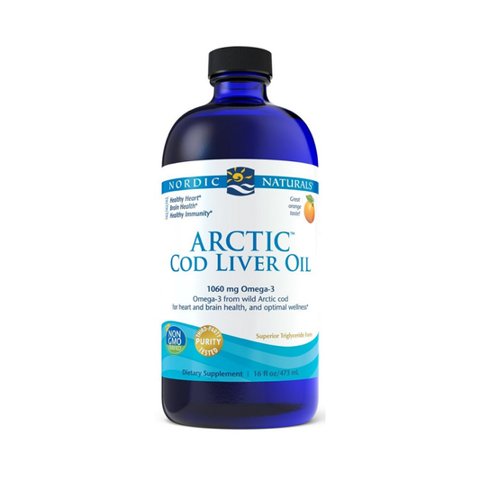 NORDIC NATURALS ARCTIC COD LIVER OIL 1060MG ORANGE - 473 ML