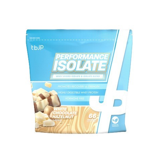 TRAINED BY JP PERFORMANCE ISOLATE WHITE CHOCOLATE HAZELNUT - 2000 GRAMS