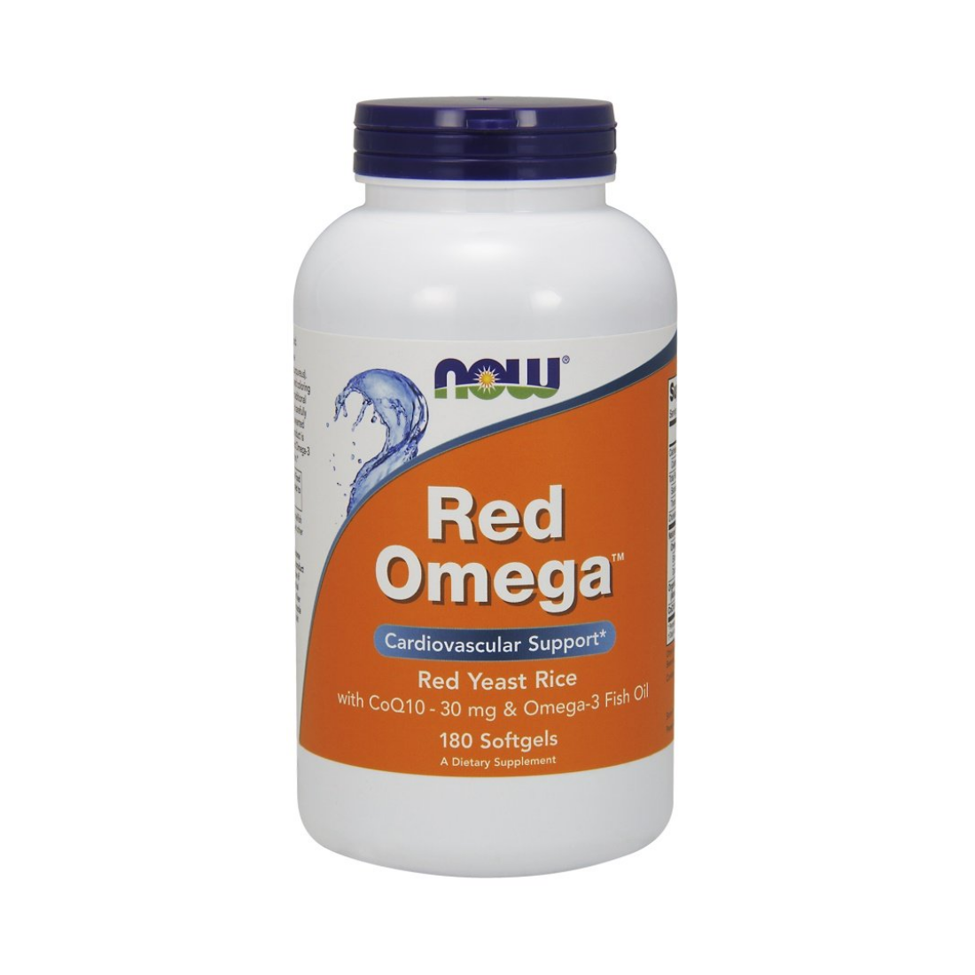 NOW FOODS RED OMEGA (RED YEAST RICE) - 180 SOFTGELS