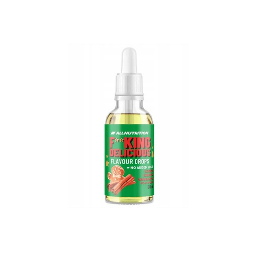 ALLNUTRITION FITKING DELICIOUS FLAVOUR DROPS COOKIE CRUNCH CINNAMON - 50 ML