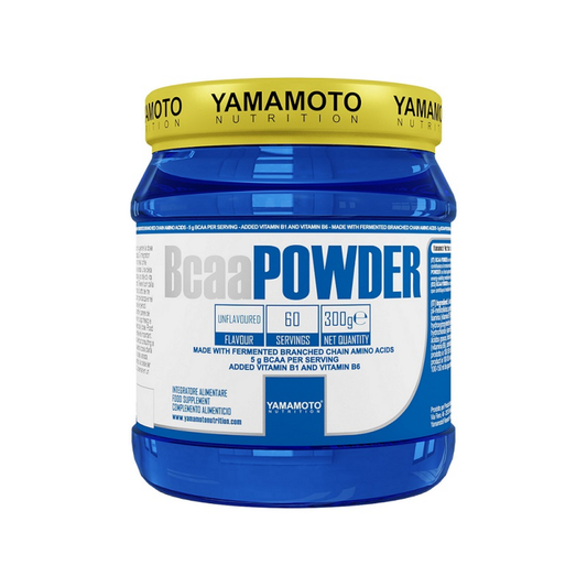 YAMAMOTO NUTRITION BCAA POWDER UNFLAVOURED - 300 GRAMS
