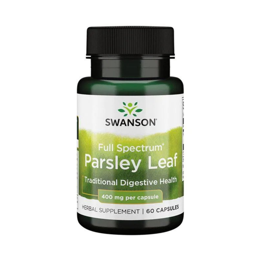 SWANSON FULL SPECTRUM PARSLEY LEAF 400MG - 60 CAPS