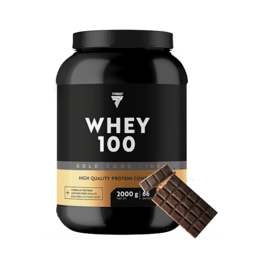 TREC NUTRITION GOLD CORE GOLD CORE WHEY 100 CHOCOLATE - 2000 GRAMS