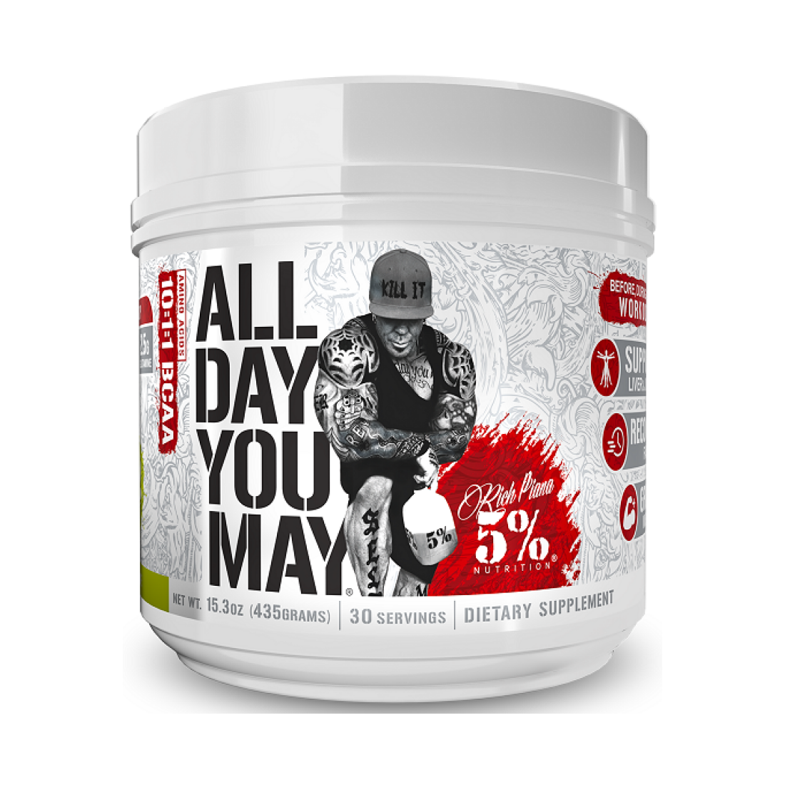 5% NUTRITION ALLDAYYOUMAY - LEGENDARY SERIES LEMON LIME - 435 GRAMS