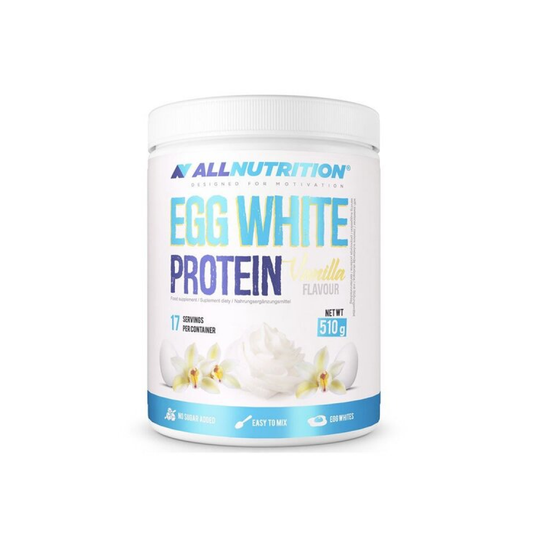 ALLNUTRITION EGG WHITE PROTEIN VANILLA - 510 GRAMS