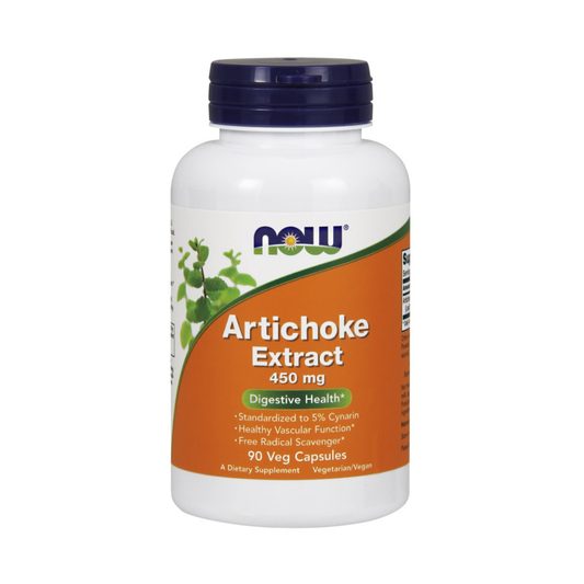 NOW FOODS ARTICHOKE EXTRACT 450MG - 90 VCAPS