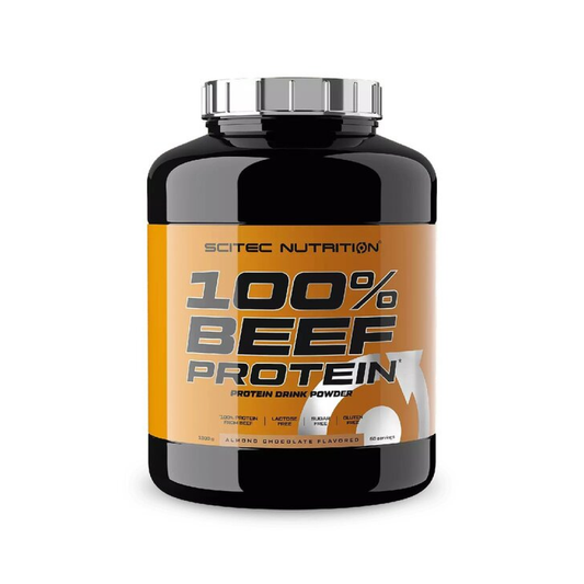 SCITEC 100% BEEF PROTEIN ALMOND CHOCOLATE - 1800 GRAMS