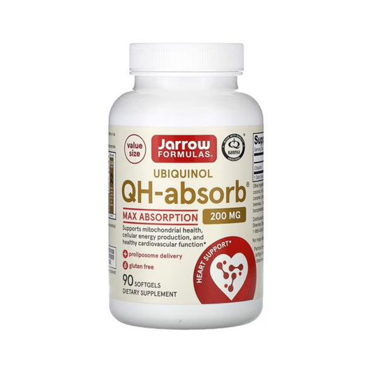 JARROW FORMULAS UBIQUINOL QH-ABSORB 200MG - 90 SOFTGELS