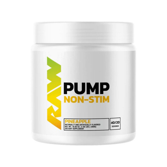 RAW NUTRITION PUMP NON-STIM STRAWBERRY LEMONADE - 480 GRAMS