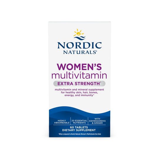 NORDIC NATURALS WOMEN'S MULTIVITAMIN EXTRA STRENGTH - 60 TABLETS