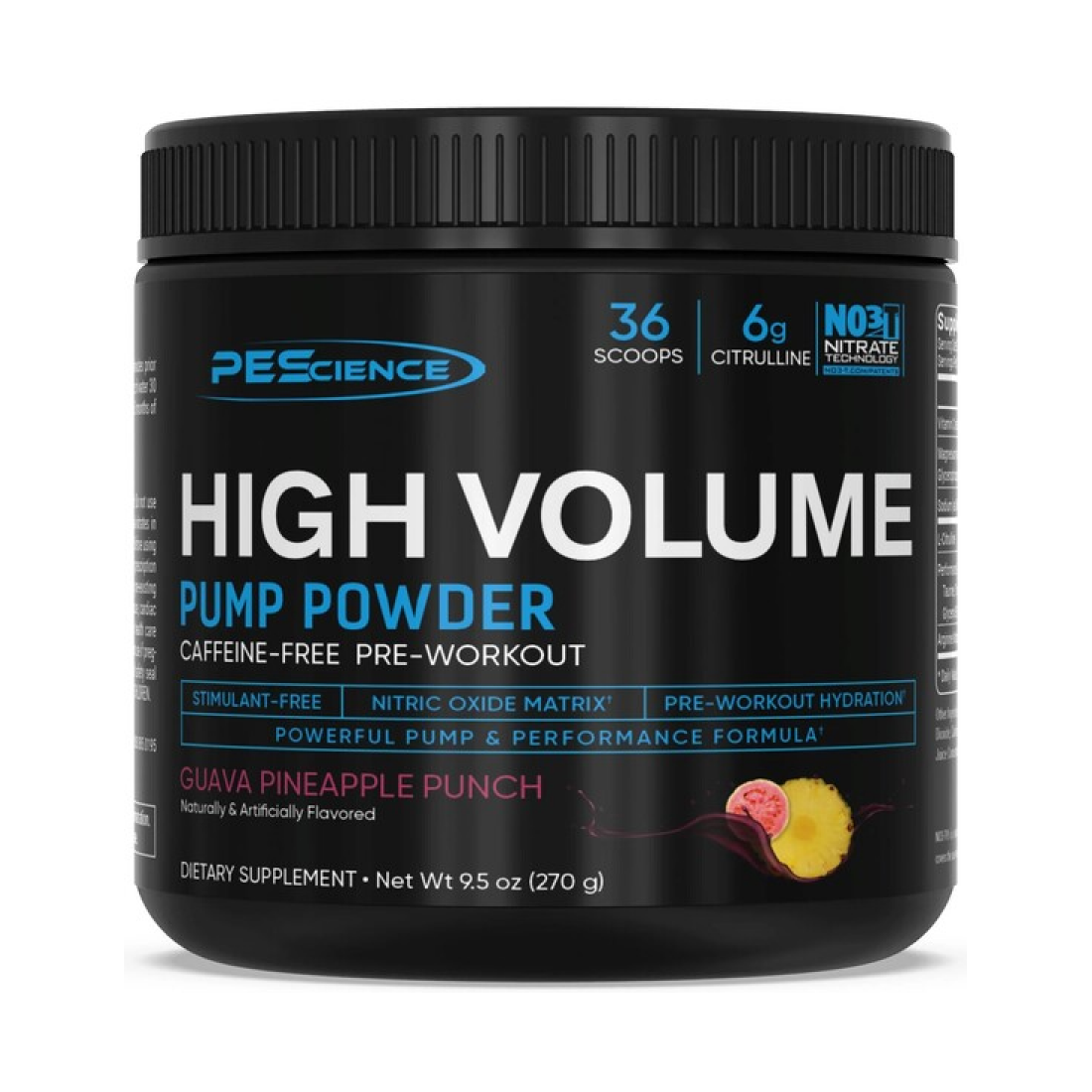 PESCIENCE HIGH VOLUME (NEW FORMULA) GUAVA PINEAPPLE PUNCH - 270 GRAMS