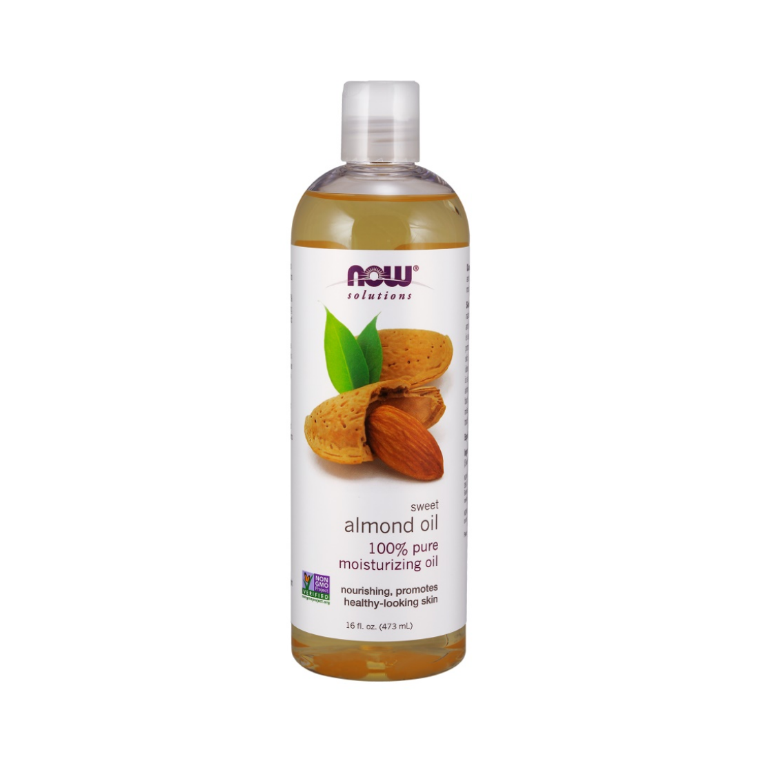 NOW FOODS ALMOND OIL PURE - 473 ML