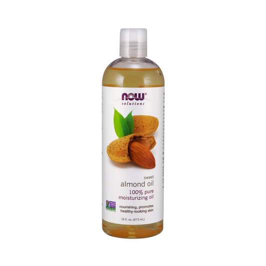 NOW FOODS ALMOND OIL PURE - 473 ML
