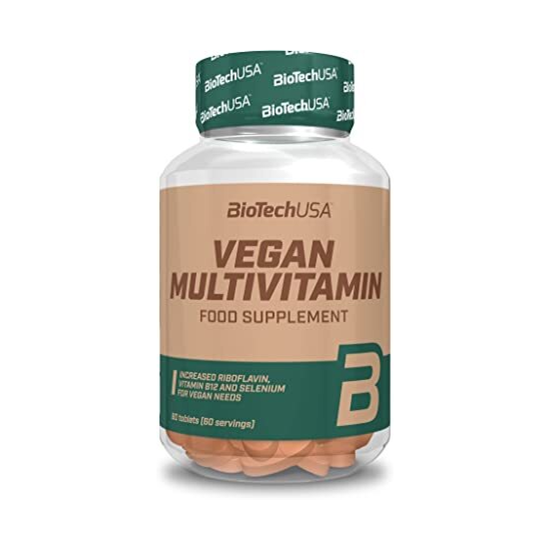 BIOTECHUSA VEGAN MULTIVITAMIN - 60 TABLETS
