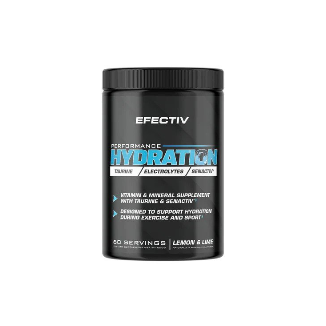 EFECTIV NUTRITION PERFORMANCE HYDRATION LEMONE & LIME - 600 GRAMS
