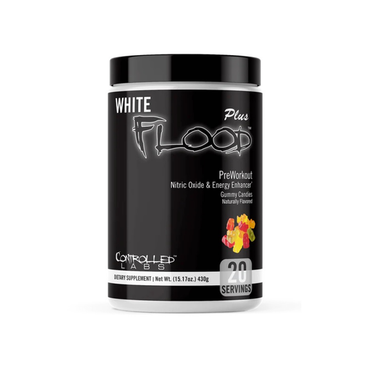 CONTROLLED LABS WHITE FLOOD PLUS GUMMY CANDIES - 430 GRAMS