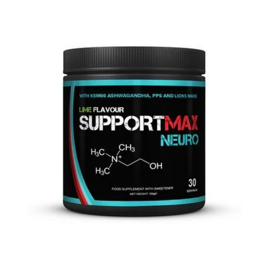 STROM SPORTS SUPPORTMAX NEURO LIME - 150 GRAMS