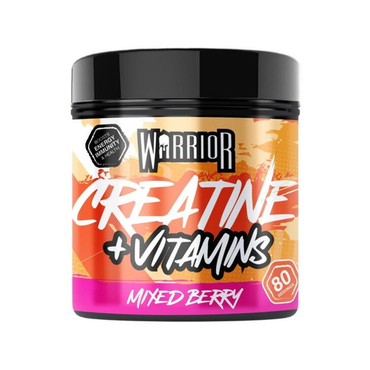 WARRIOR CREATINE + VITAMINS MIXED BERRY - 360 GRAMS
