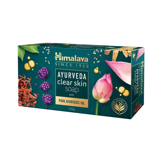 HIMALAYA AYURVEDA CLEAR SKIN SOAP - 125 GRAMS