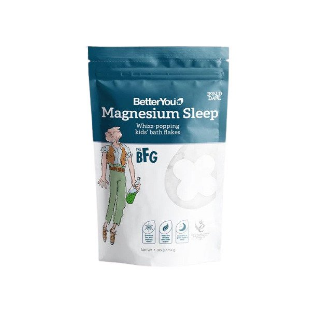 BETTERYOU MAGNESIUM SLEEP KIDS' BATH FLAKES - 750 GRAMS