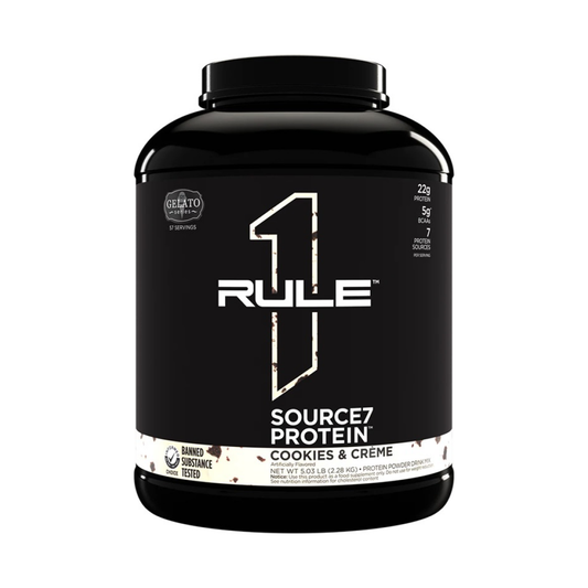 RULE ONE SOURCE7 PROTEIN COOKIES & CREME GELATO - 2280 GRAMS